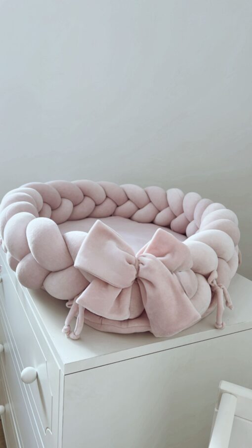 Velvety SoftPink Babynestje