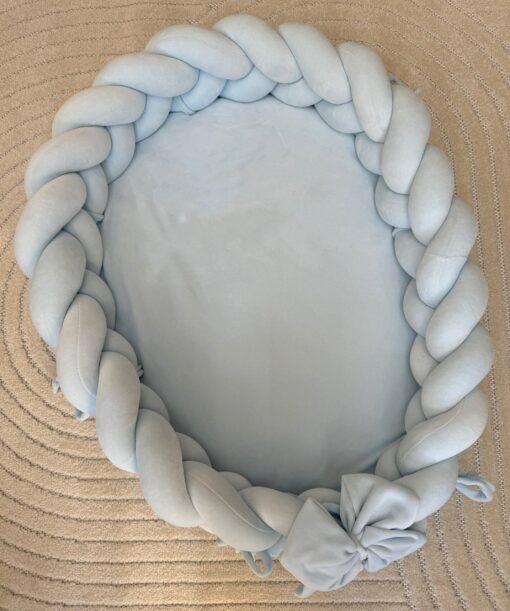 Velvety BabyBlauw Babynestje
