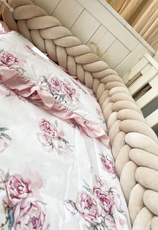 Bedomrander Visgraat Velvety Beige