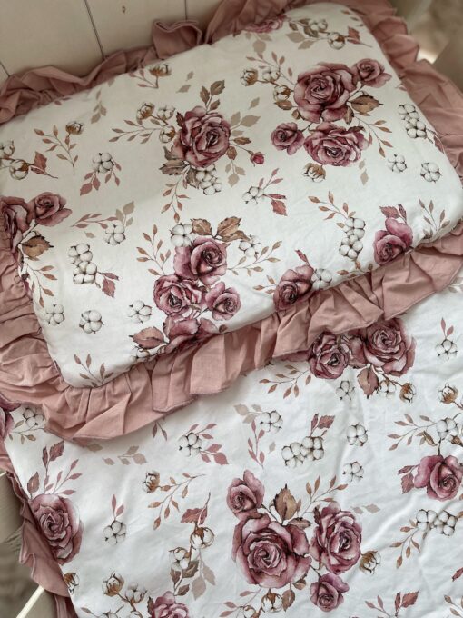 Beddengoed set Rozen OldPink