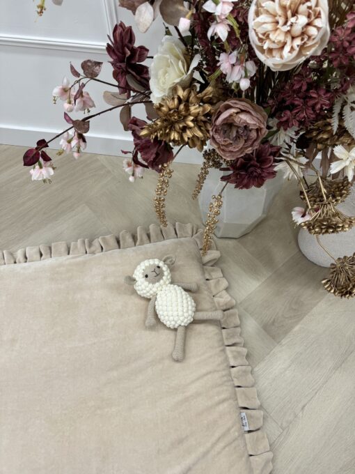 Velvety Beige Speelmat Vierkant