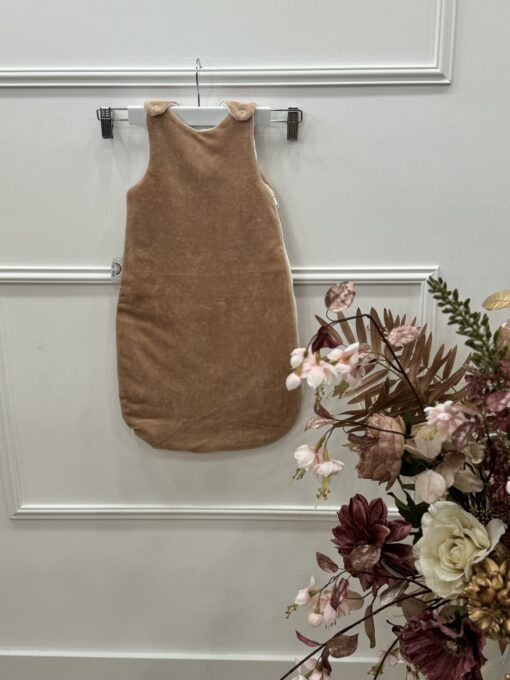 Velvety DarkBeige Slaapzak