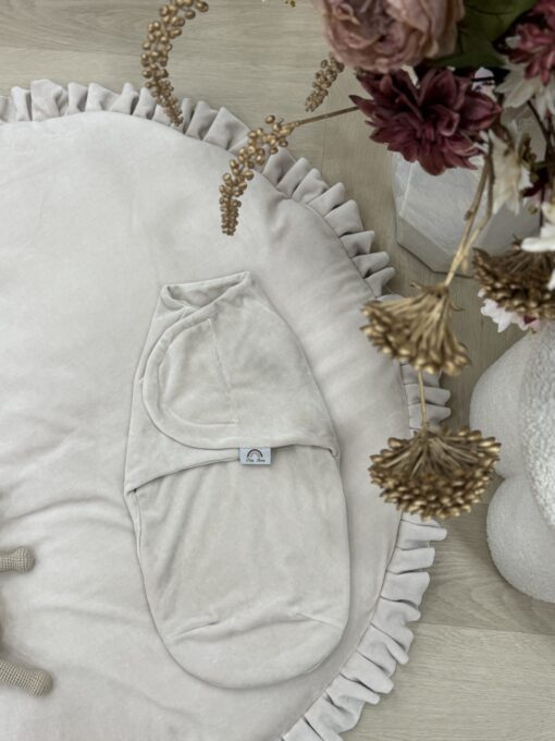 Velvety Ivory Inbakerdoek