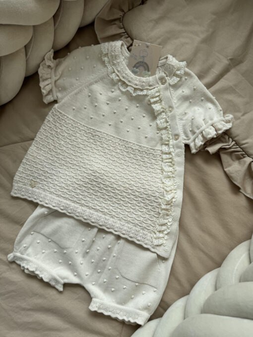 2-delige set Dots Beige