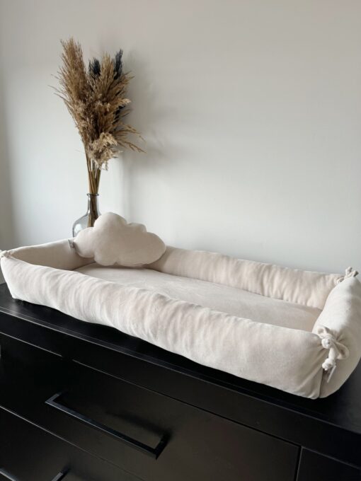 Velvety Ivory Natural Cloud babynestje