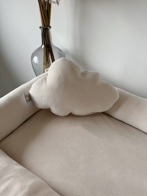 Velvety Ivory Cloud Kussen