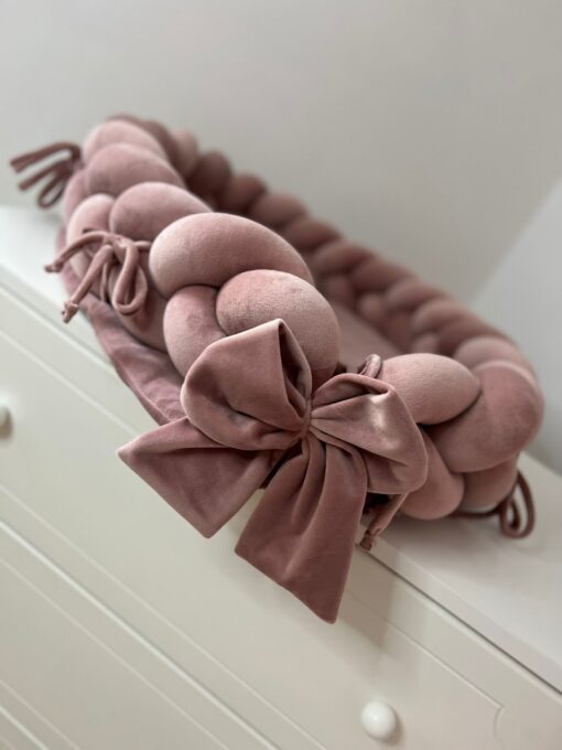 Velvety OldPink Babynestje