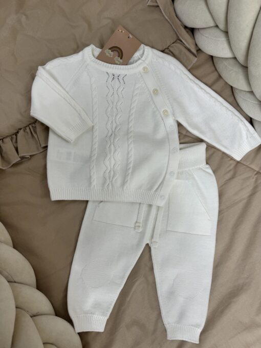2-delige set Cream Unisex