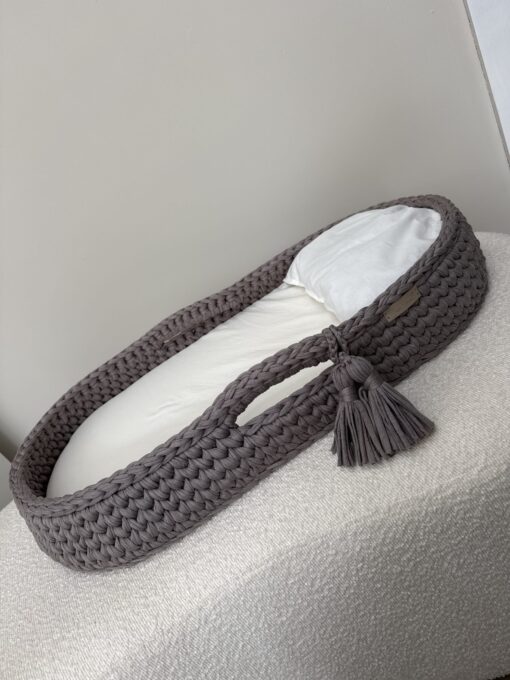 Cotton Verschoonmand DarkTaupe #21