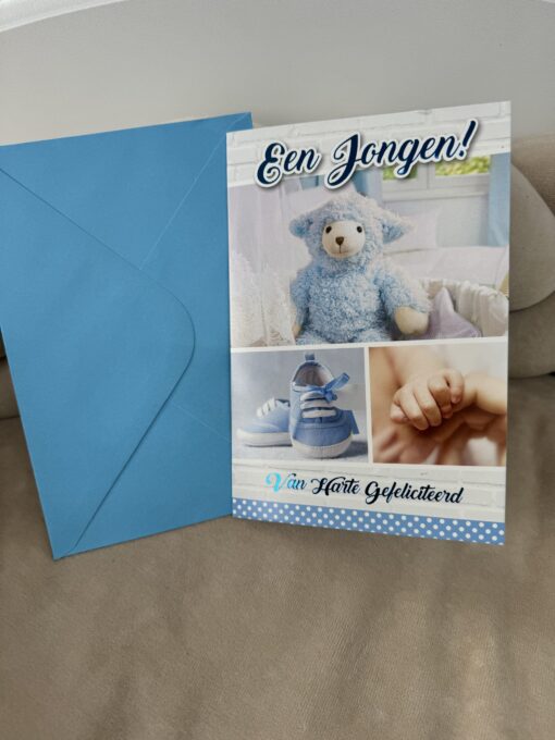 Wenskaart Een Jongen