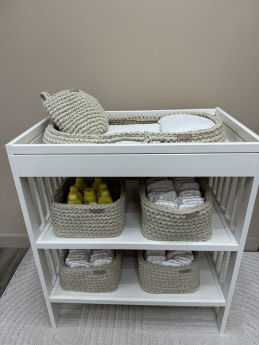 Complete Commode Set 5-Delig Cotton Sand #4
