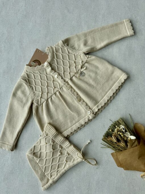 2-delige Set Unique SoftBeige Parel