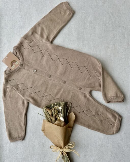 Gebreid Boxpakje Almond Weave Unisex