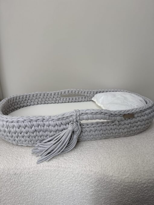 Cotton Verschoonmand SandGrey #174