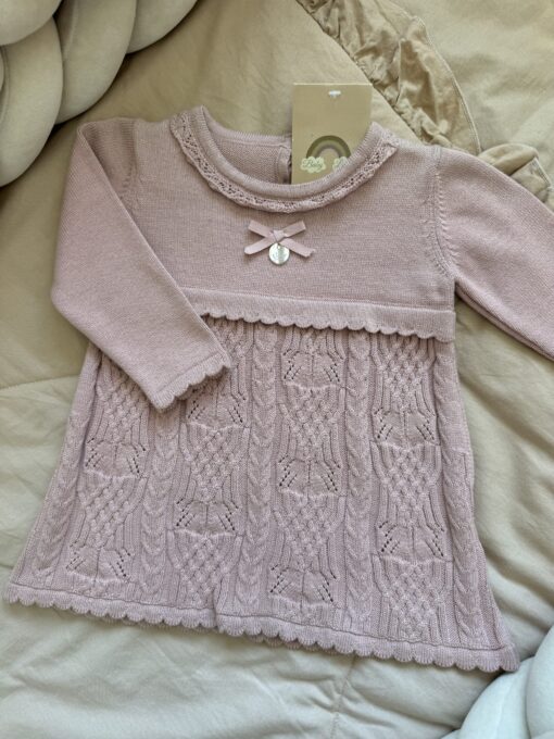 Gebreid Jurkje RoseMary Ruffle Cable