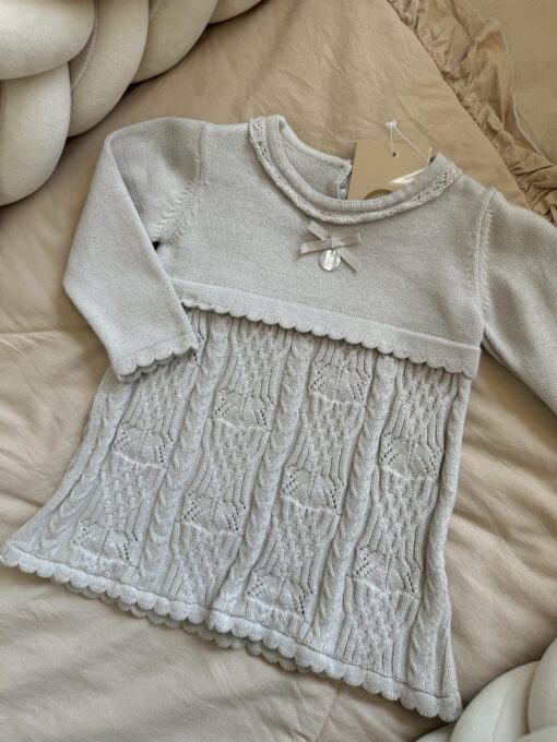 Gebreid Jurkje Mink Ruffle Cable