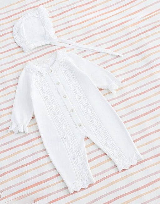 2-delige Set Ruffled Majestic Cream