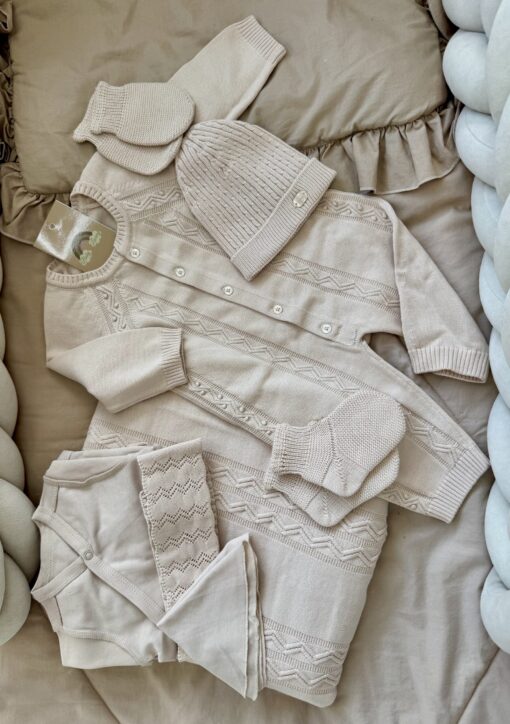 Complete Newbornset 7-delig Royal Beige