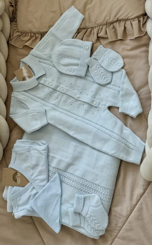 Complete Newbornset 7-delig Imperial Blue