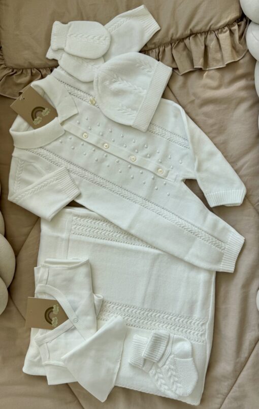 Complete Newbornset 7-delig Imperial Cream