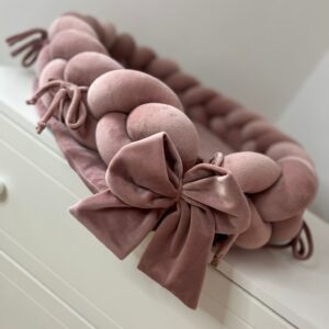 Velvety OldPink Babynestje