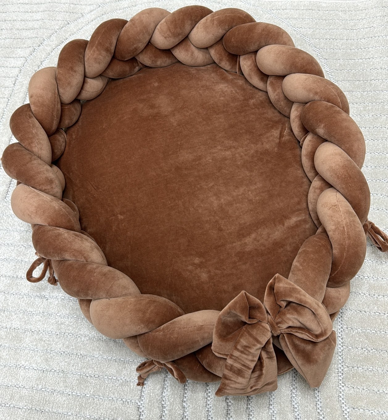 Velvety Caramel Babynestje - Afbeelding 11