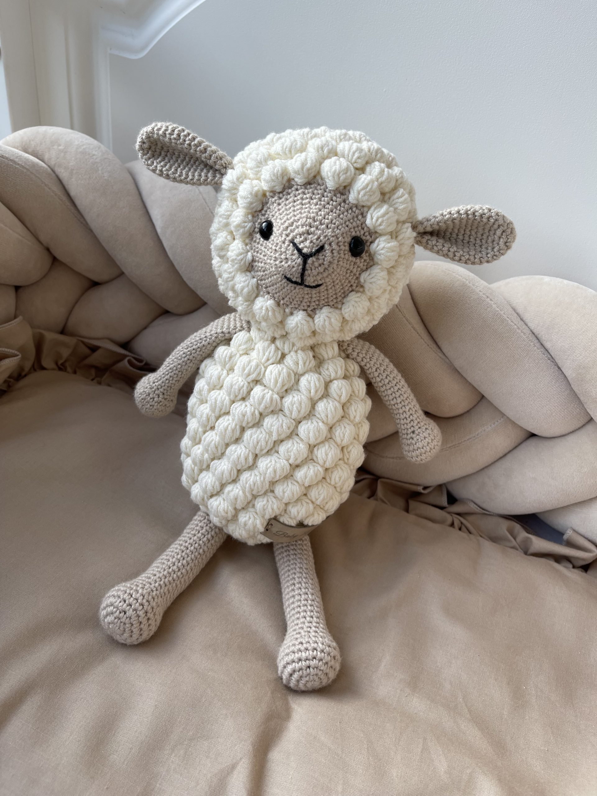 Handgemaakt Schaap Amigurumi L - Afbeelding 3
