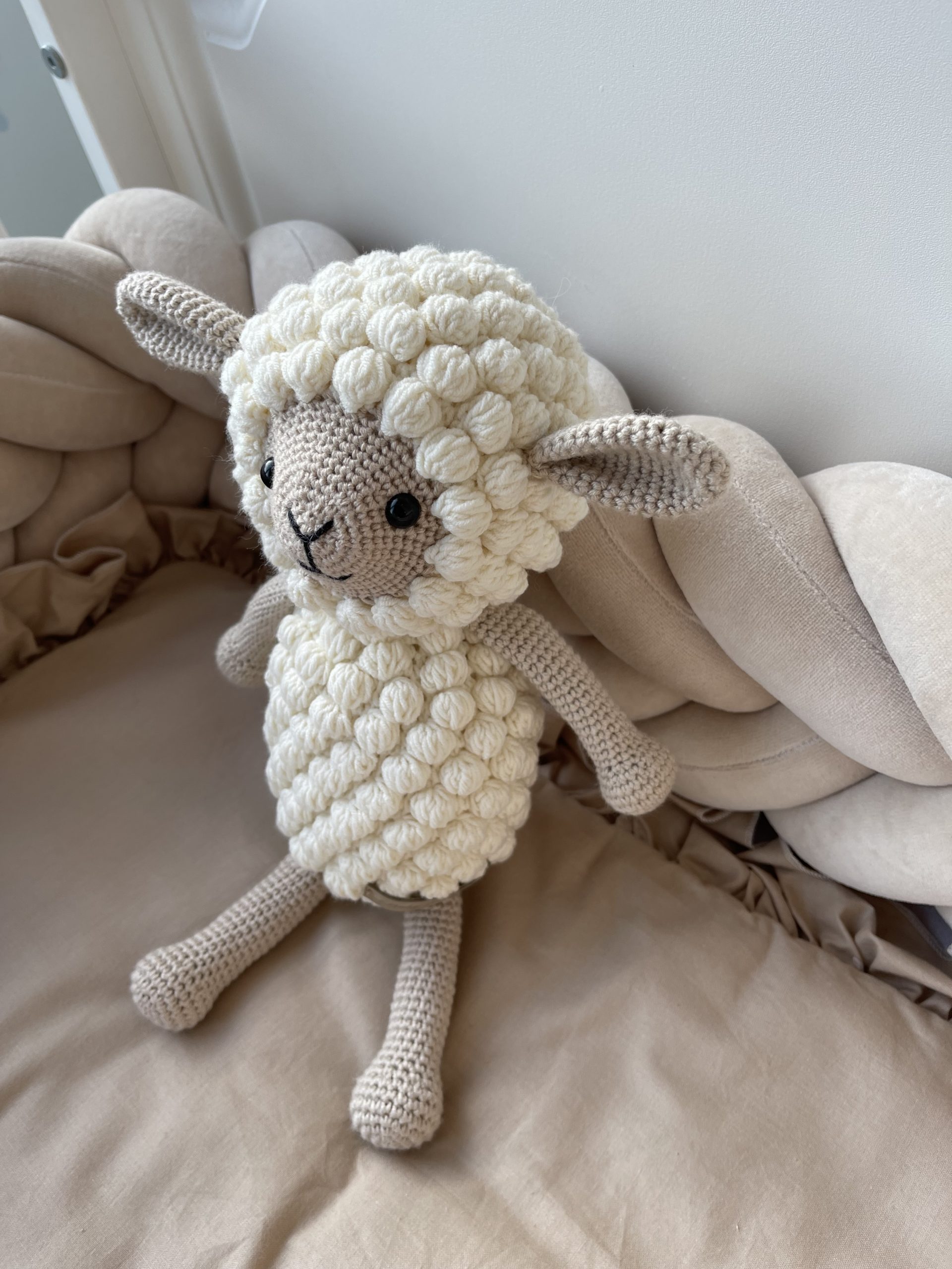 Handgemaakt Schaap Amigurumi L - Afbeelding 2