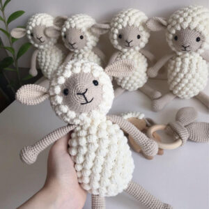 Handgemaakt Schaap Amigurumi L