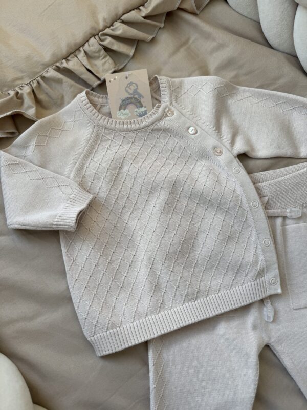 2-delige Set Beige Unisex - Afbeelding 4