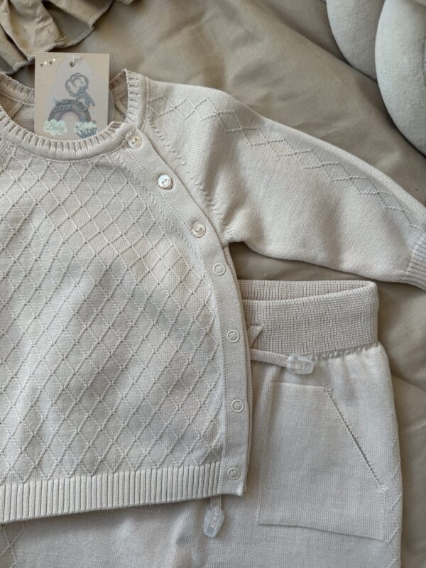 2-delige Set Beige Unisex - Afbeelding 2