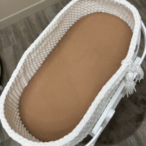 Hoeslaken Chestnut Katoen mozesmand/verschoonmand