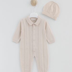 Gebreide set 2-delig Imperial Beige