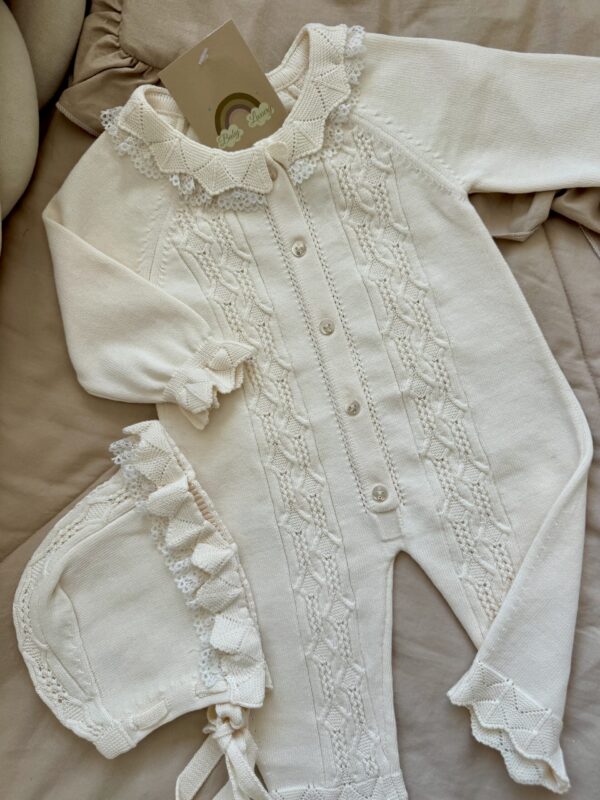 2-delige Set Ruffled Majestic Beige - Afbeelding 2