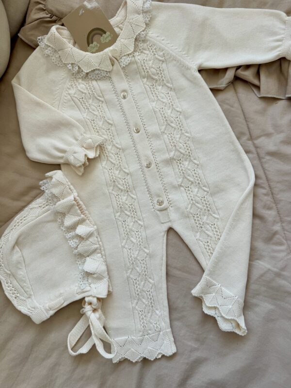 2-delige Set Ruffled Majestic Beige - Afbeelding 3