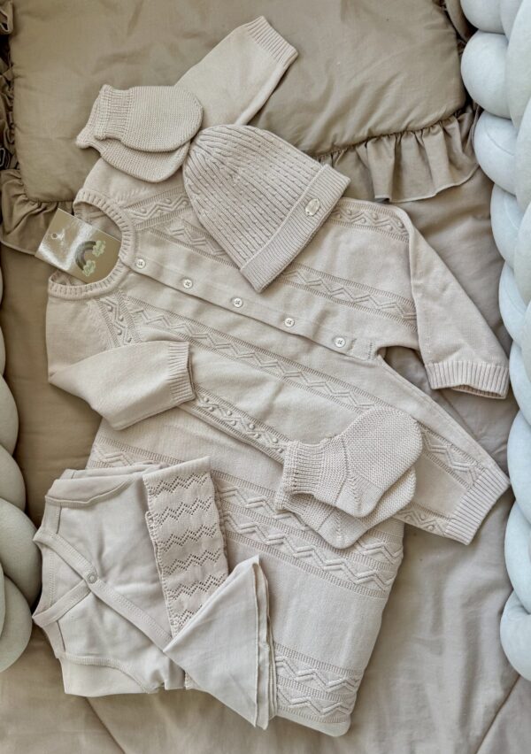 Complete Newbornset 7-delig Royal Beige