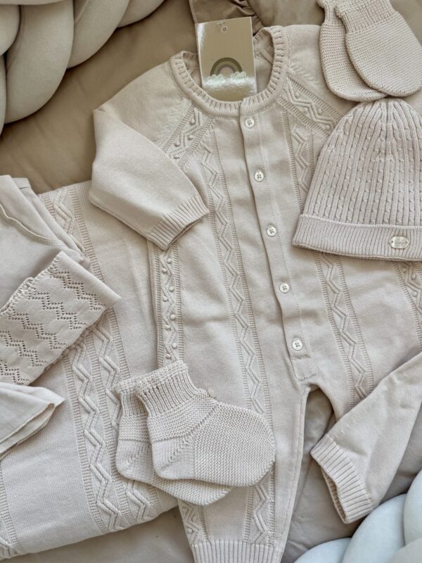 Complete Newbornset 7-delig Royal Beige - Afbeelding 6