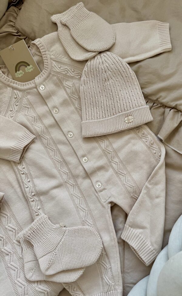 Complete Newbornset 7-delig Royal Beige - Afbeelding 4