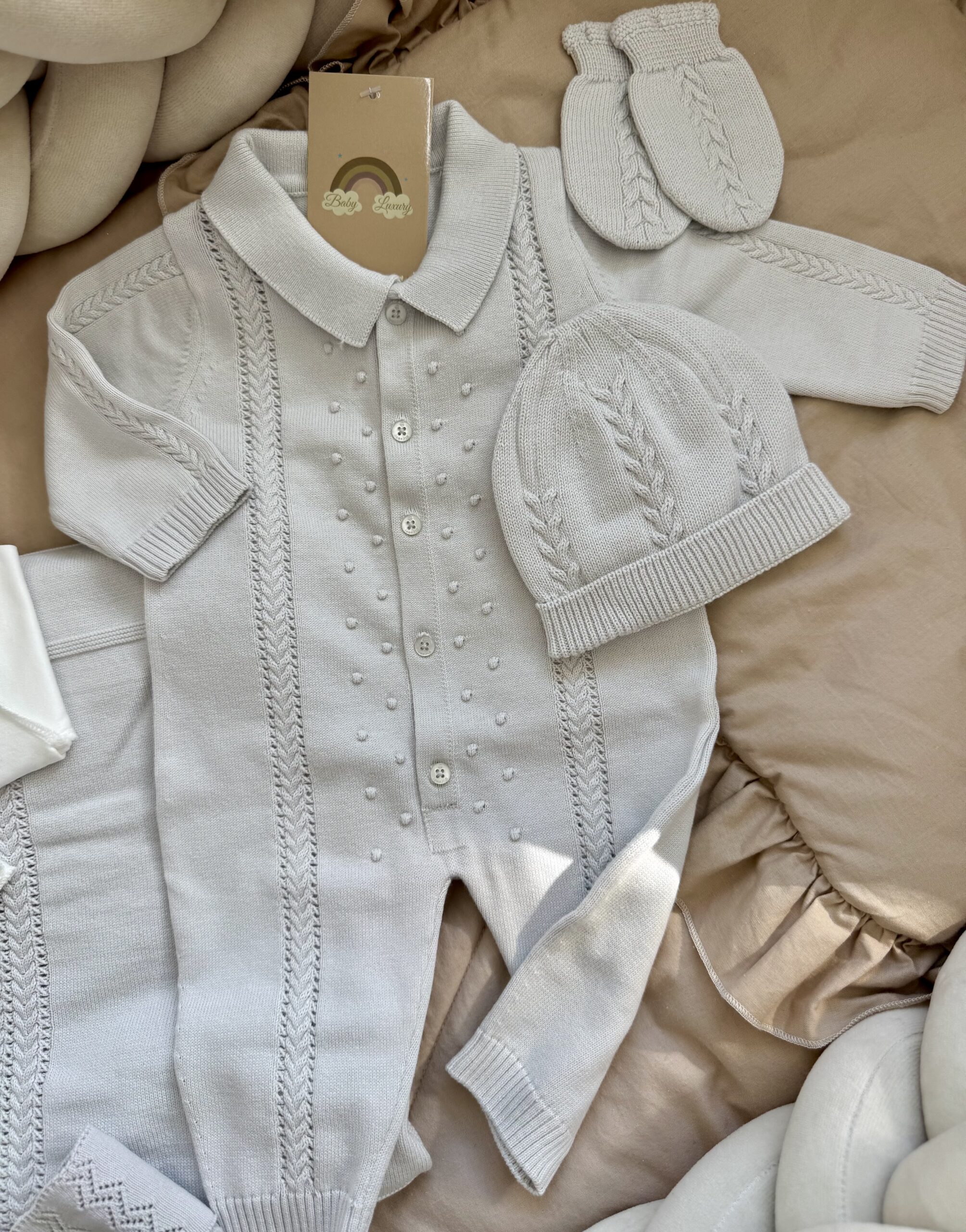 Complete Newbornset 7-delig Imperial Stone - Afbeelding 2