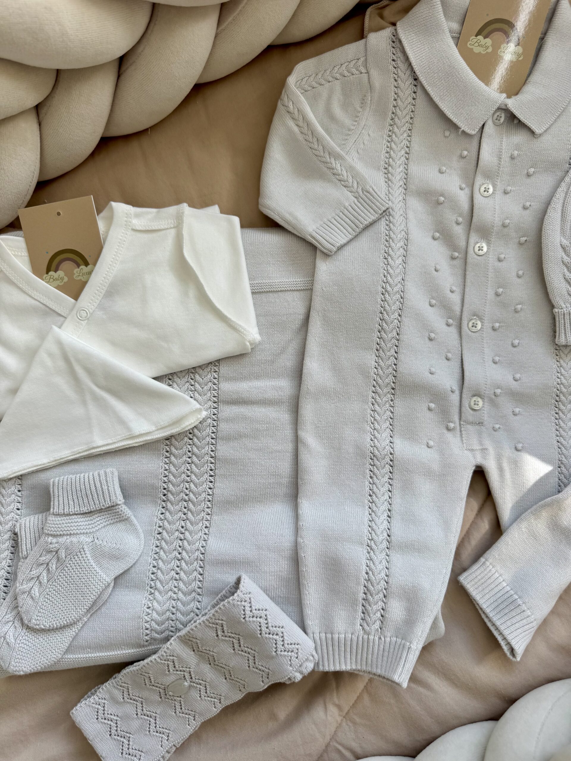 Complete Newbornset 7-delig Imperial Stone - Afbeelding 3