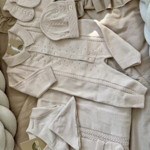 Complete Newbornset 7-delig Imperial Beige
