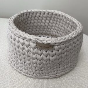 Handgemaakte Commodemand Rond Sand #16