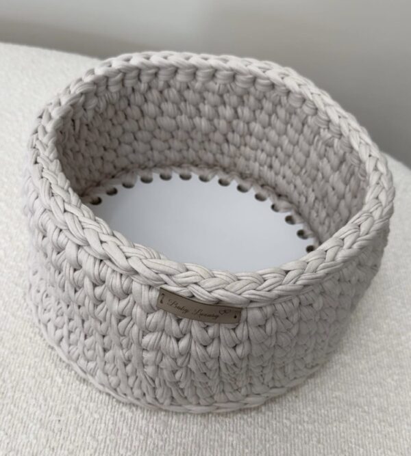 Handgemaakte Commodemand Rond Sand #16 - Afbeelding 2