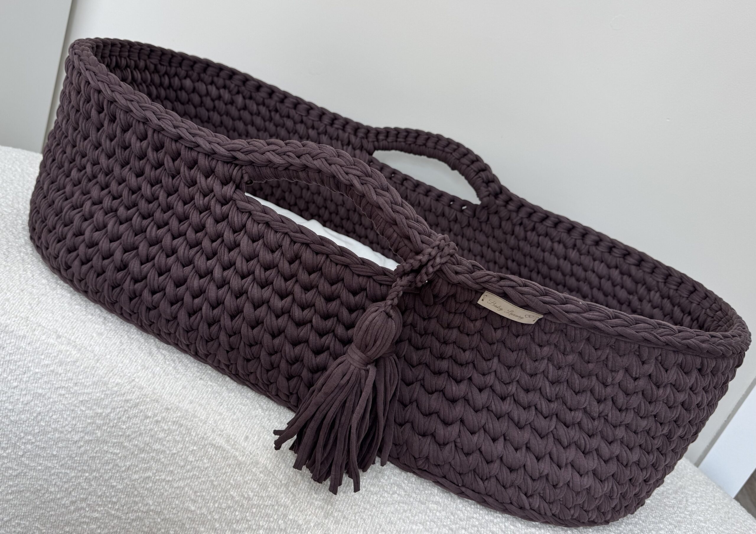 Mozesmand Cotton DarkBrown - Afbeelding 2