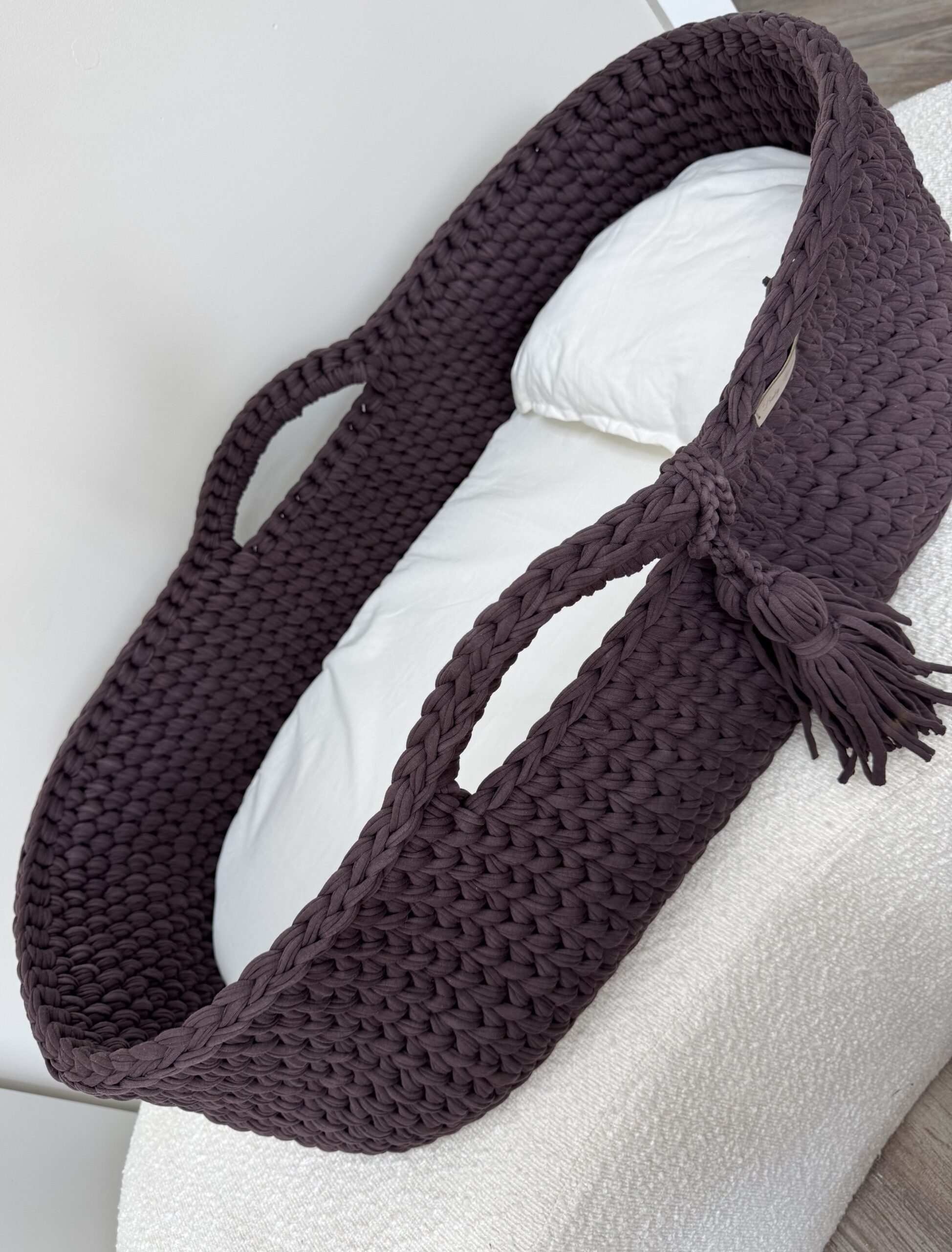 Mozesmand Cotton DarkBrown - Afbeelding 3