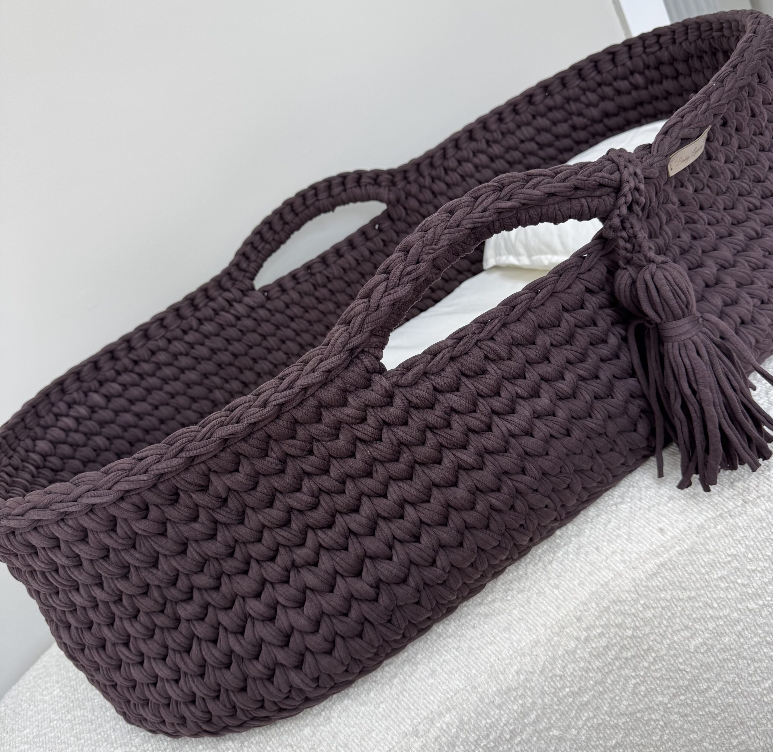 Mozesmand Cotton DarkBrown - Afbeelding 5