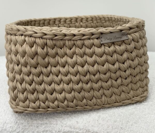 Handgemaakte Commodemand Vierkant Beige #14 - Afbeelding 2