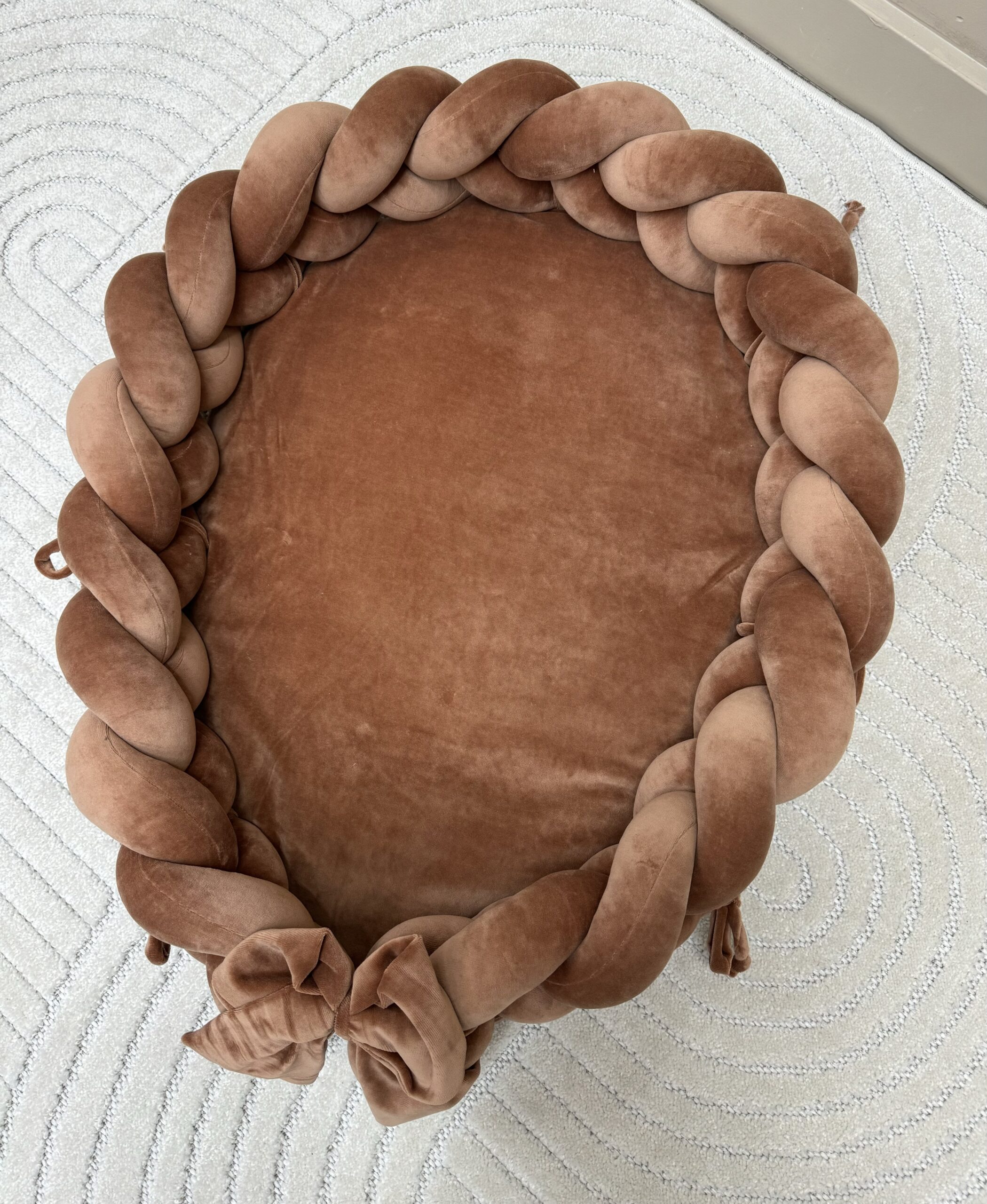 Velvety Caramel Babynestje - Afbeelding 7