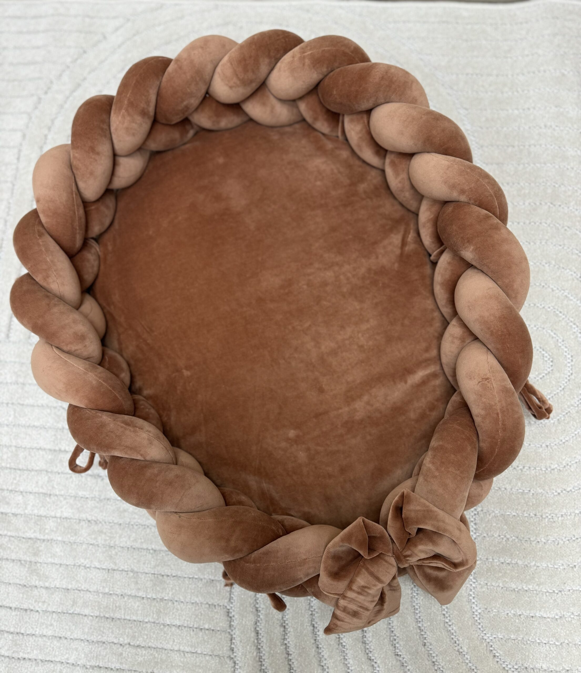 Velvety Caramel Babynestje - Afbeelding 3