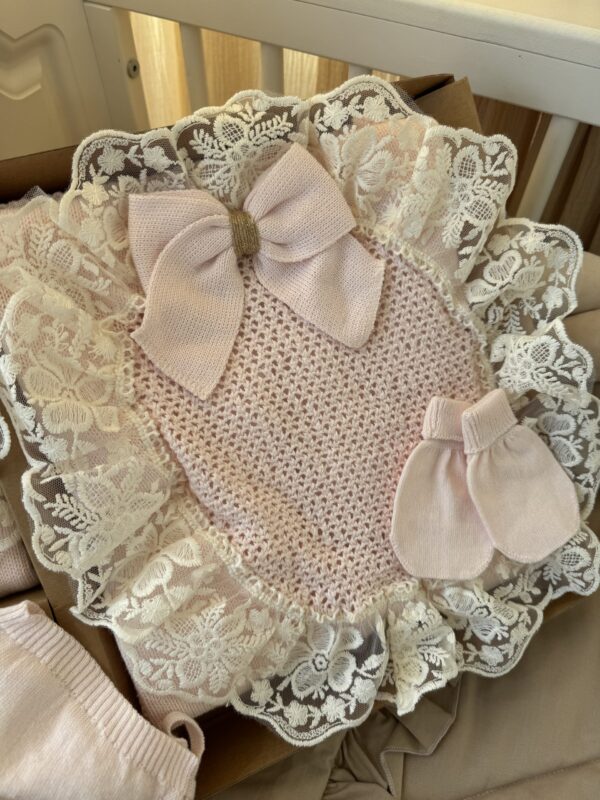 Exclusieve complete newbornset 5-delig Roze - Afbeelding 6